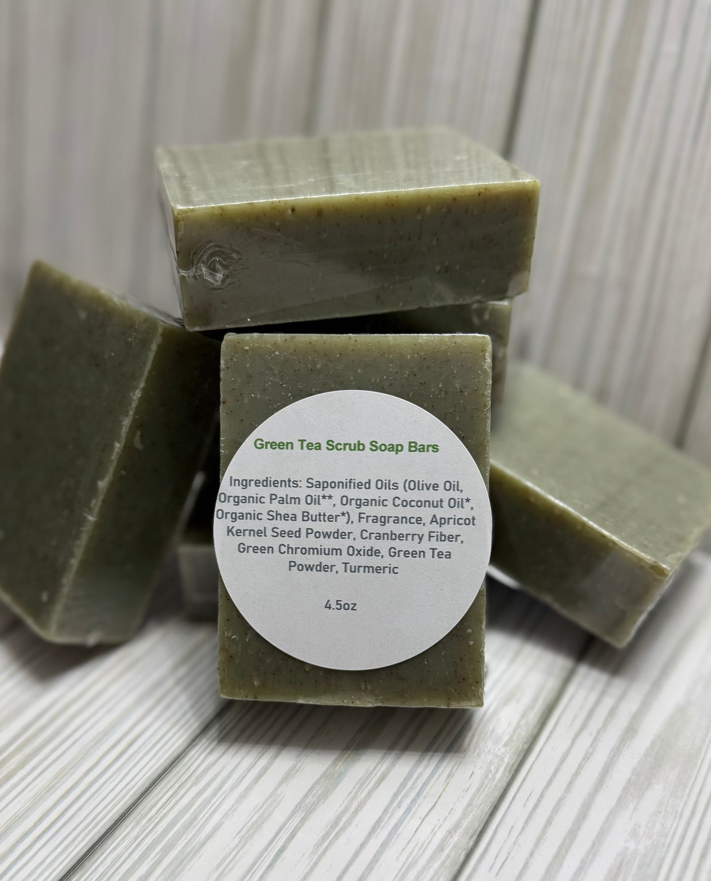 Green Tea Scrub Bar