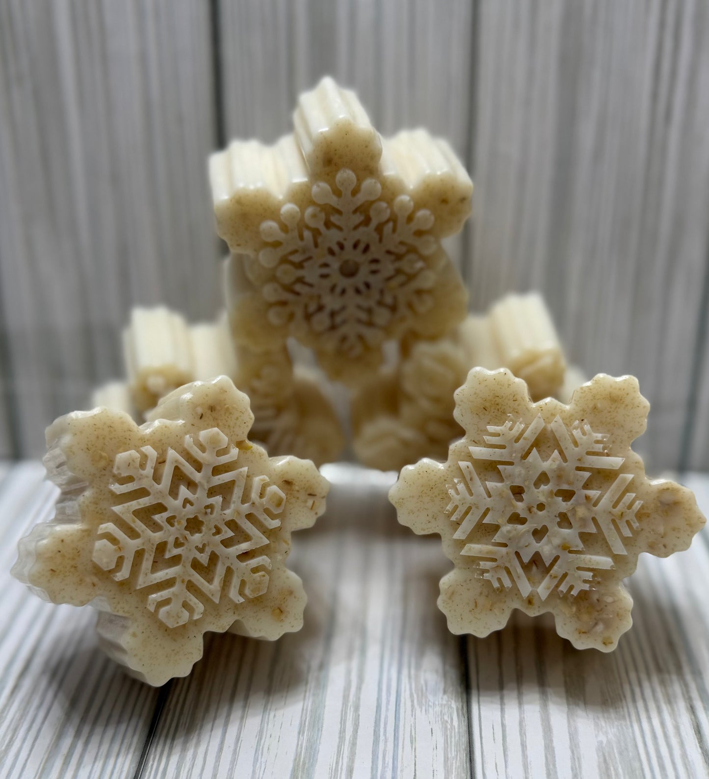 Snowflake Oatmeal Soap Bar